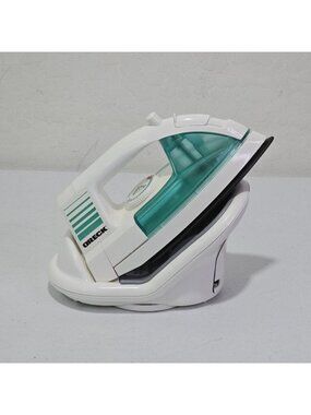 Oreck Speed Iron Cord Free TX 850 Steam Iron White / Green